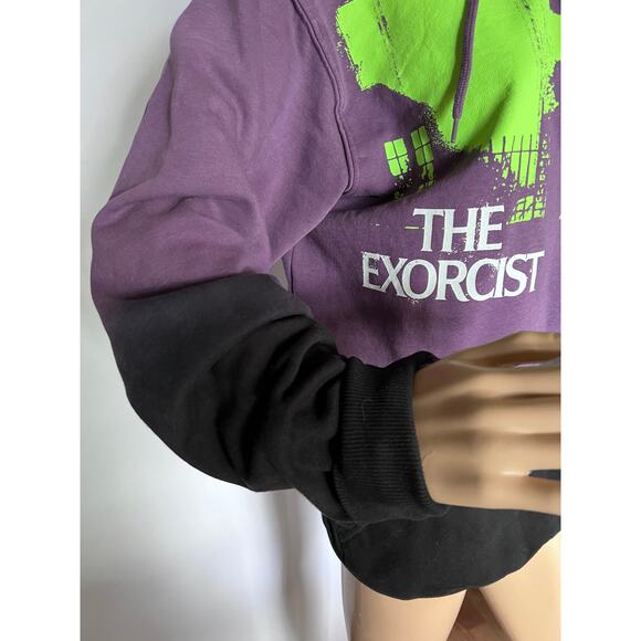 The Exorcist Men's Graphic Print Hoodie, Purple size S Small 34/36 - Picture 4 of 6